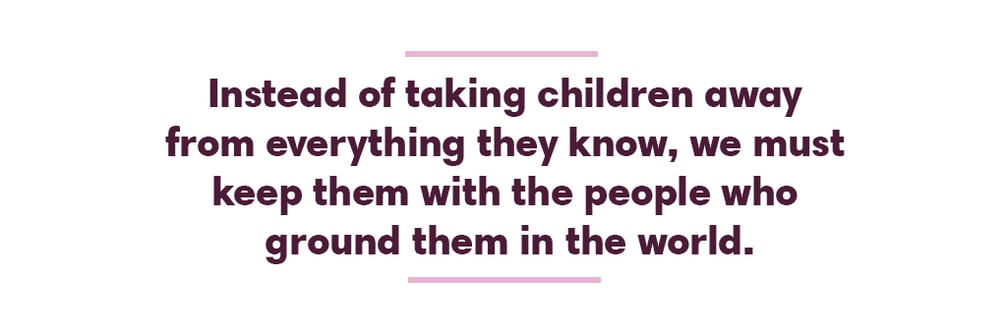 Instead of taking Children way...