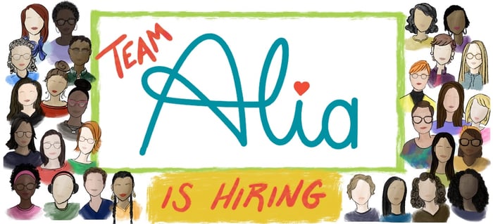 Team Alia is hiring