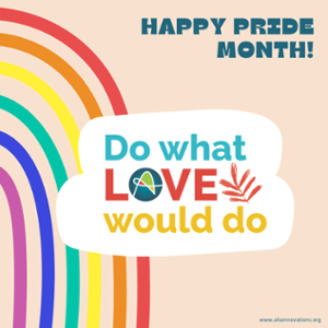Happy PRIDE! Love is love is love is love.